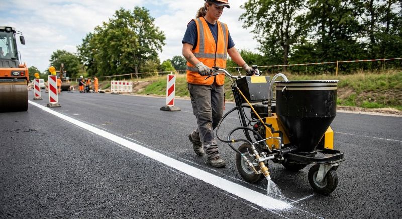 Asphalt Marking in Palm Springs, CA