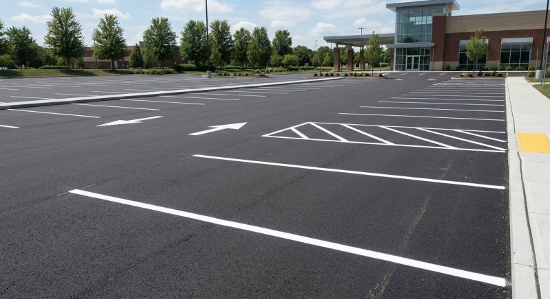Asphalt Marking in Orange County, CA