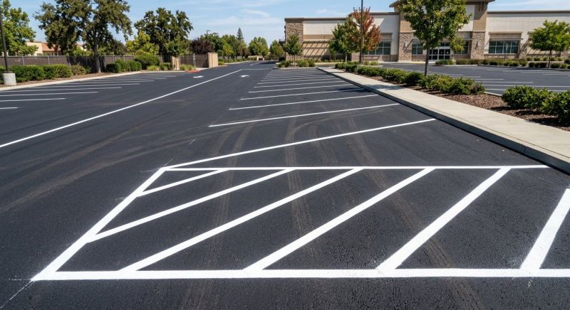 Asphalt Striping in Los Angeles, CA