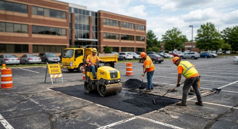 Church Parking Lot Repair in Temecula, CA