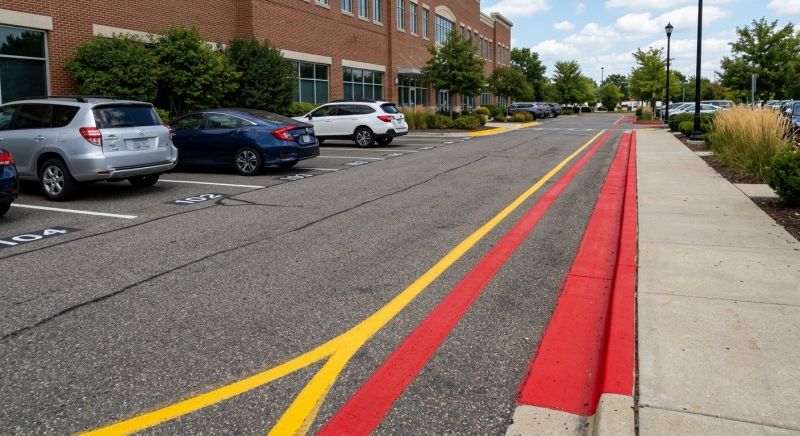 Fire Lane Marking in Canton, GA