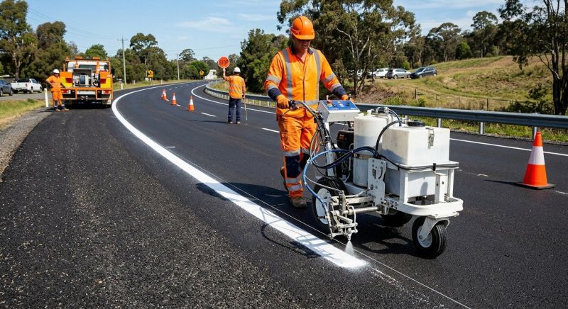 Lane Marking Service in Canton, GA