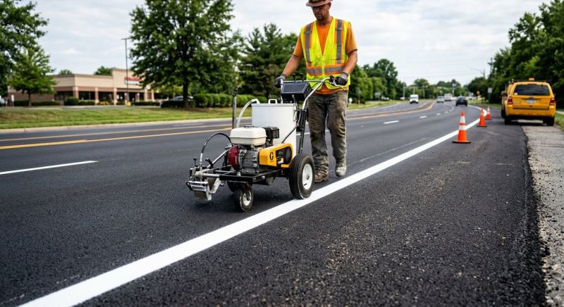Line Striping Service in Gwinnett County, GA