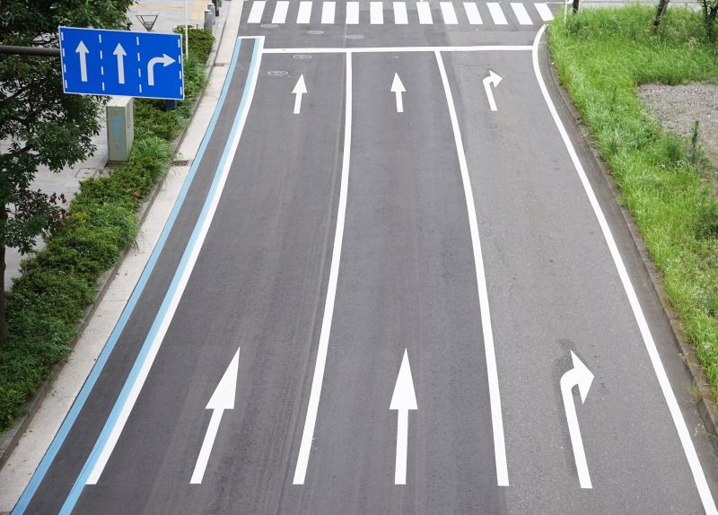 Directional Arrows and Crosswalks