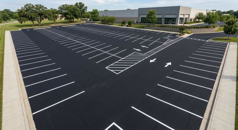 Parking Lot Striping in Houston, TX