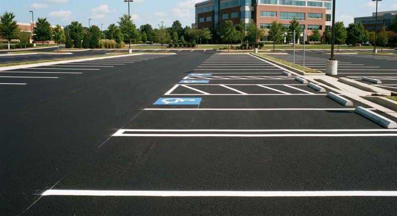 Parking Space Marking in Los Angeles, CA