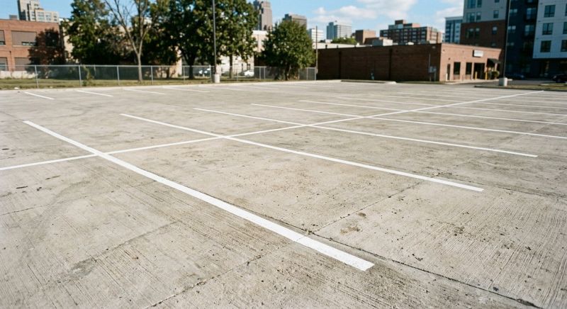 Parking Garage Striping in Canton, GA